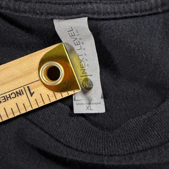 Y2K Teeling Whiskey T-Shirt Mens XL Black Phoenix Graphic Alcohol Grunge Skater - Picture 6 of 8